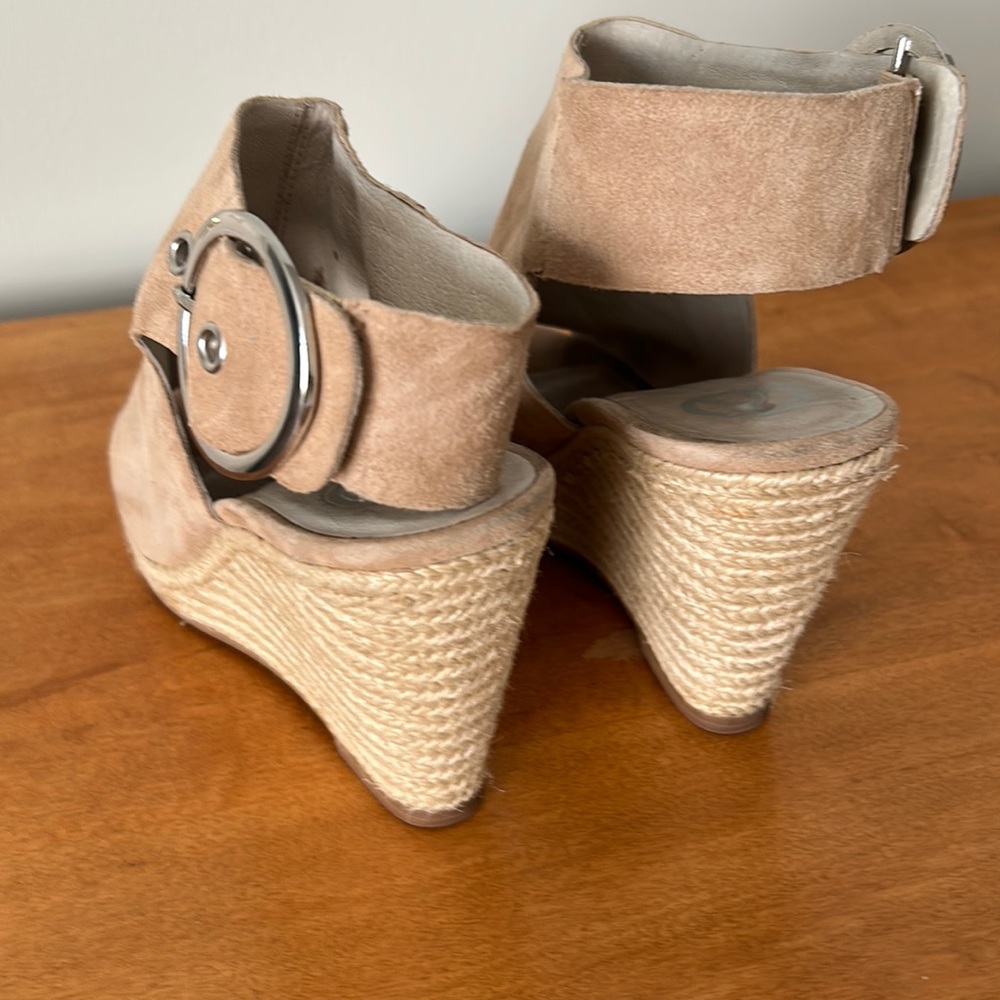 Browns/ The WishboneCollection suede wedges - Picture 3 of 4
